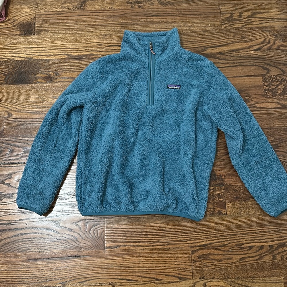 Women’s Size Medium Blue Patagonia Fluffy Jacket